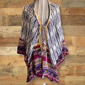 Z&L Boho Festival Kimono Tassels